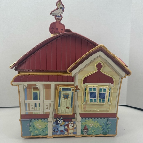 Bioworld Bluey Heeler House Figural Mini Backpack - BoxLunch Exclusive - Picture 7 of 14